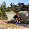 Палатка NATUREHIKE MONGAR CNK2550WS037 20D трехместная, зеленый 6977465863577