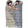 Ультралёгкий спальный мешок NATUREHIKE M400 хлопковый с капюшоном весна осень молния слева 6927595702390